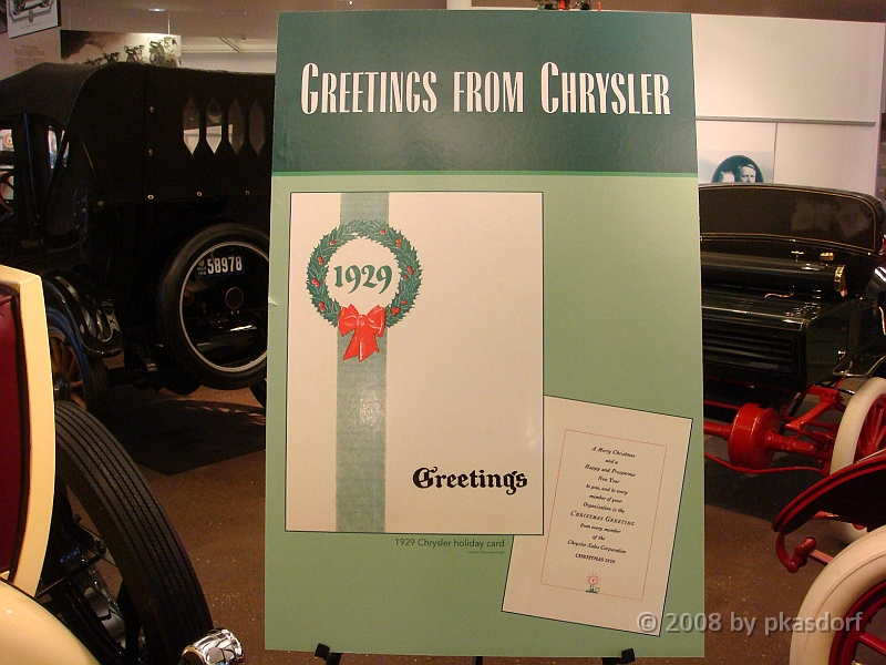 045 Walter P Chrysler Museum [2008 Dec 13].JPG - Scenes from the Wallter P Chrysler Museum in Auburn Hills, Michigan.